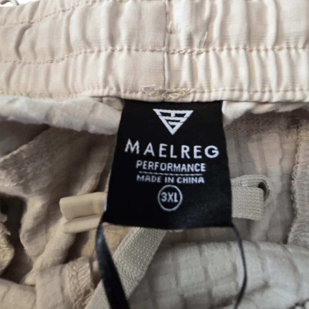 Maelreg Mens Casual Performance Lightweight Activewear Pant Size 3X NWT